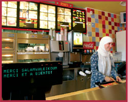 Hamburguesas halal: restaurante de comida rápida en Clichy-sous-Bois, a las afueras de París.