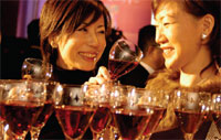 Levantando el espíritu de Asia: el vino despega en Japón y China.