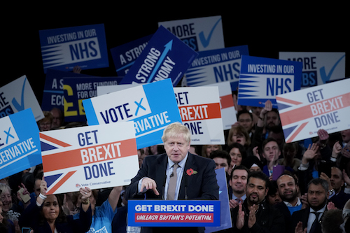 Boris Johnson Launches The Conservative Party General Election Campaign