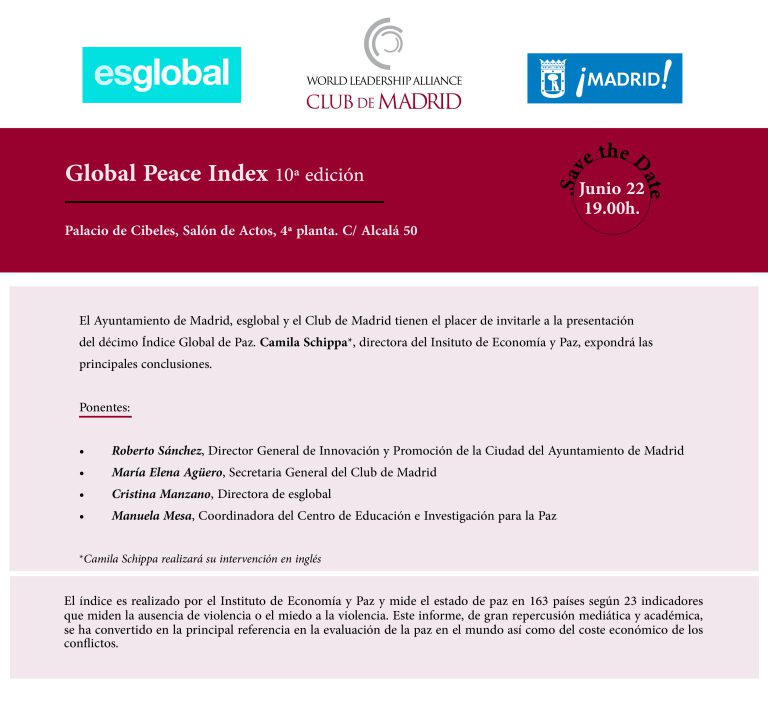 Invitación Global Peace Index