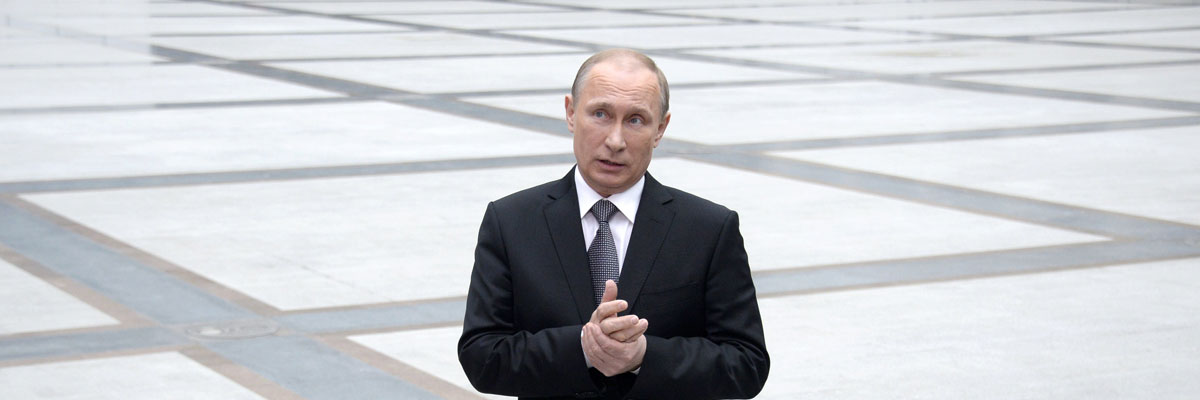 El Presidente ruso, Vladímir Putin, durante una rueda de presa en Moscú. Alexander Nemenov/AFP/Getty Images