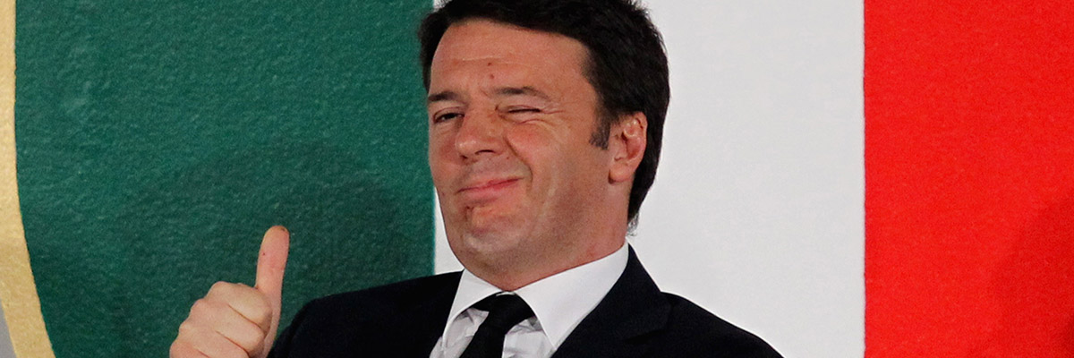 Matteo Renzi, primer ministro de Italia. (Paolo Bruno/Getty Images)
