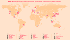 Mujeres emprendedoras en el mapa